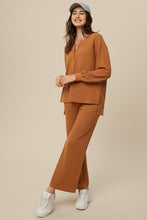 Load image into Gallery viewer, rebeccaolivia-loungeset-waffle-knit-pullover