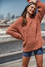 Load image into Gallery viewer, clay-popcorn-pullover-sweater