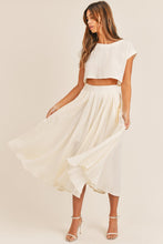 Load image into Gallery viewer, flowy-ivory-dress-set