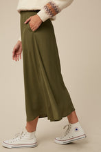 Load image into Gallery viewer, long-textured-a-line-midi-skirt